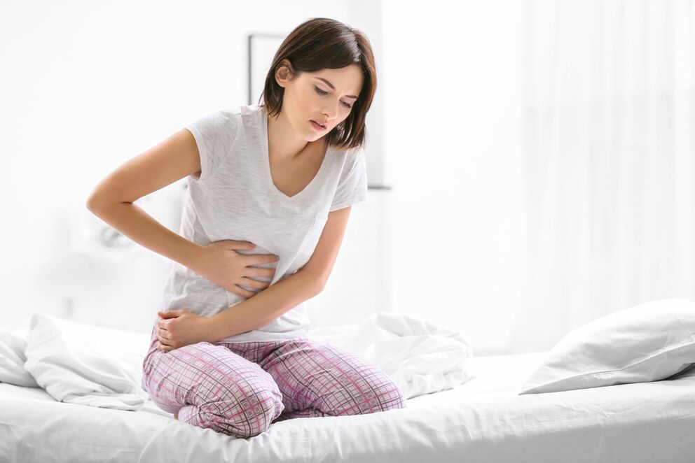 bolest břicha jako příznak přítomnosti parazitů